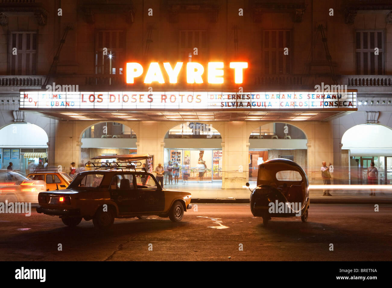 CENTRO HABANA: CINEMA PAYRET Foto Stock