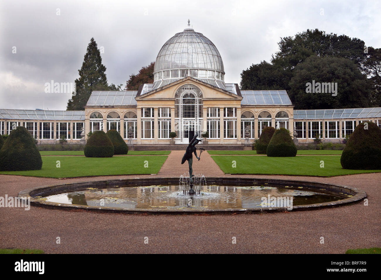 Syon House grande conservatorio di Brentford, Middlesex, Regno Unito Foto Stock