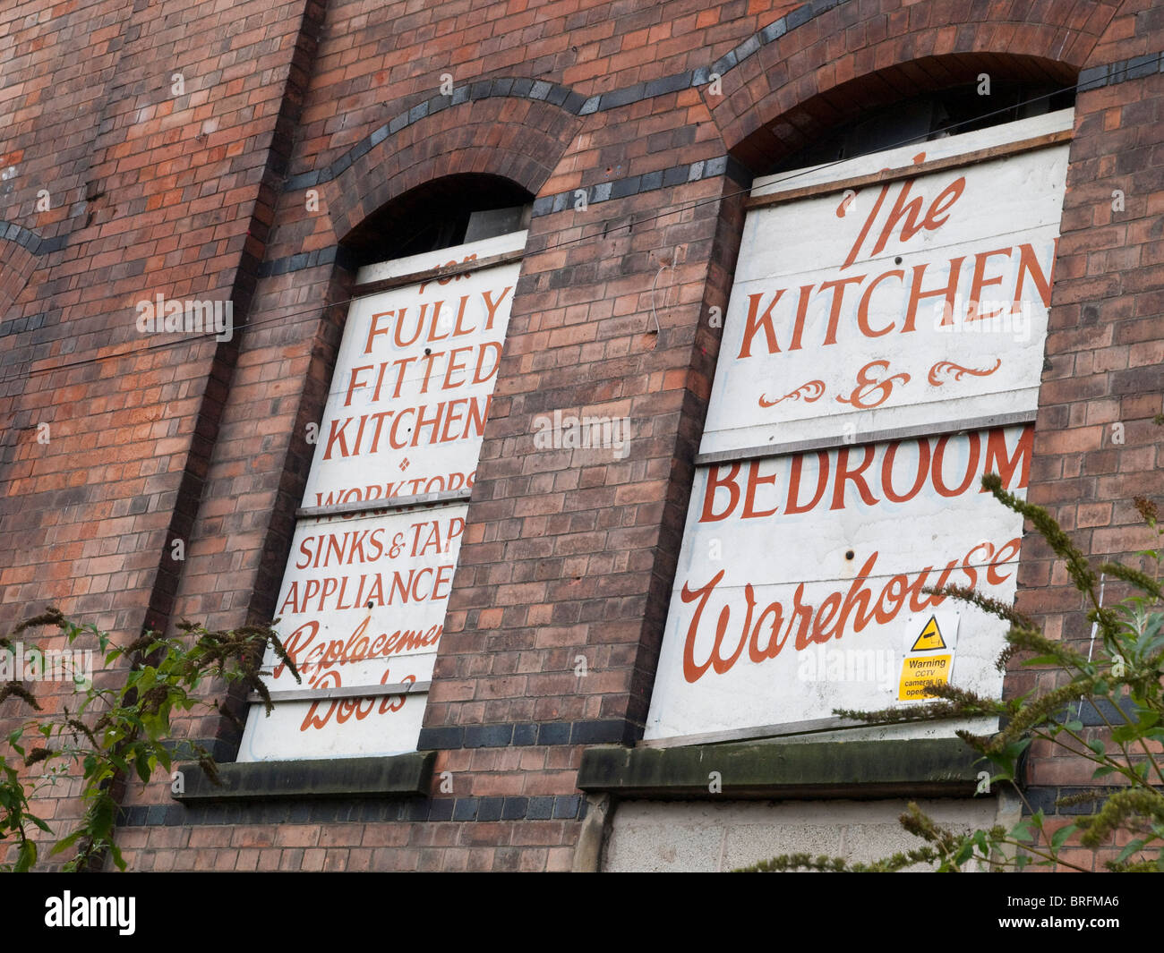 Un vecchio edificio adibito a magazzino in Sneinton, Nottingham, Nottinghamshire REGNO UNITO Inghilterra Foto Stock