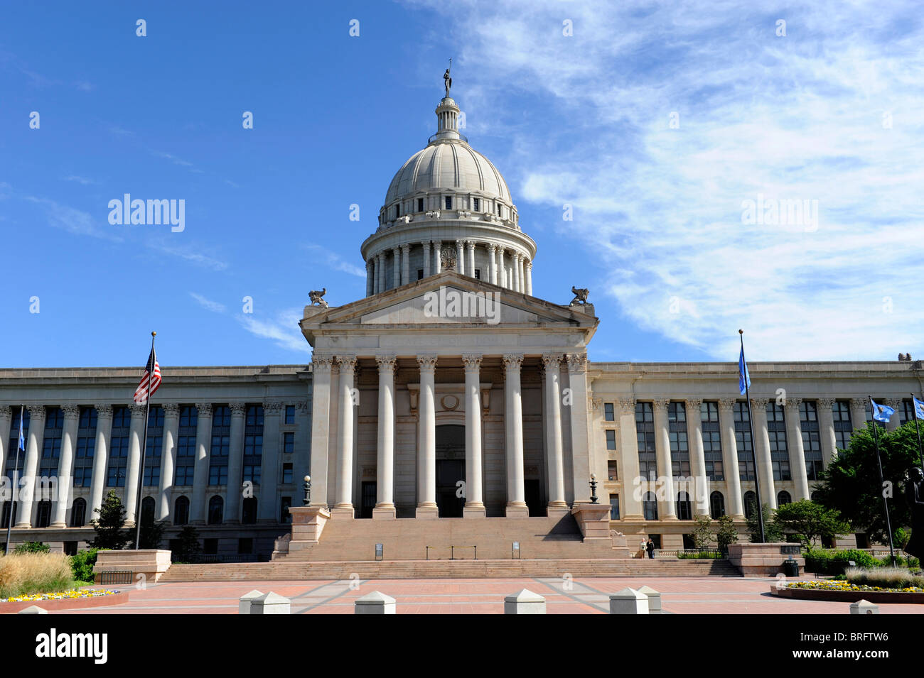 Oklahoma City Capitol Building Foto Stock
