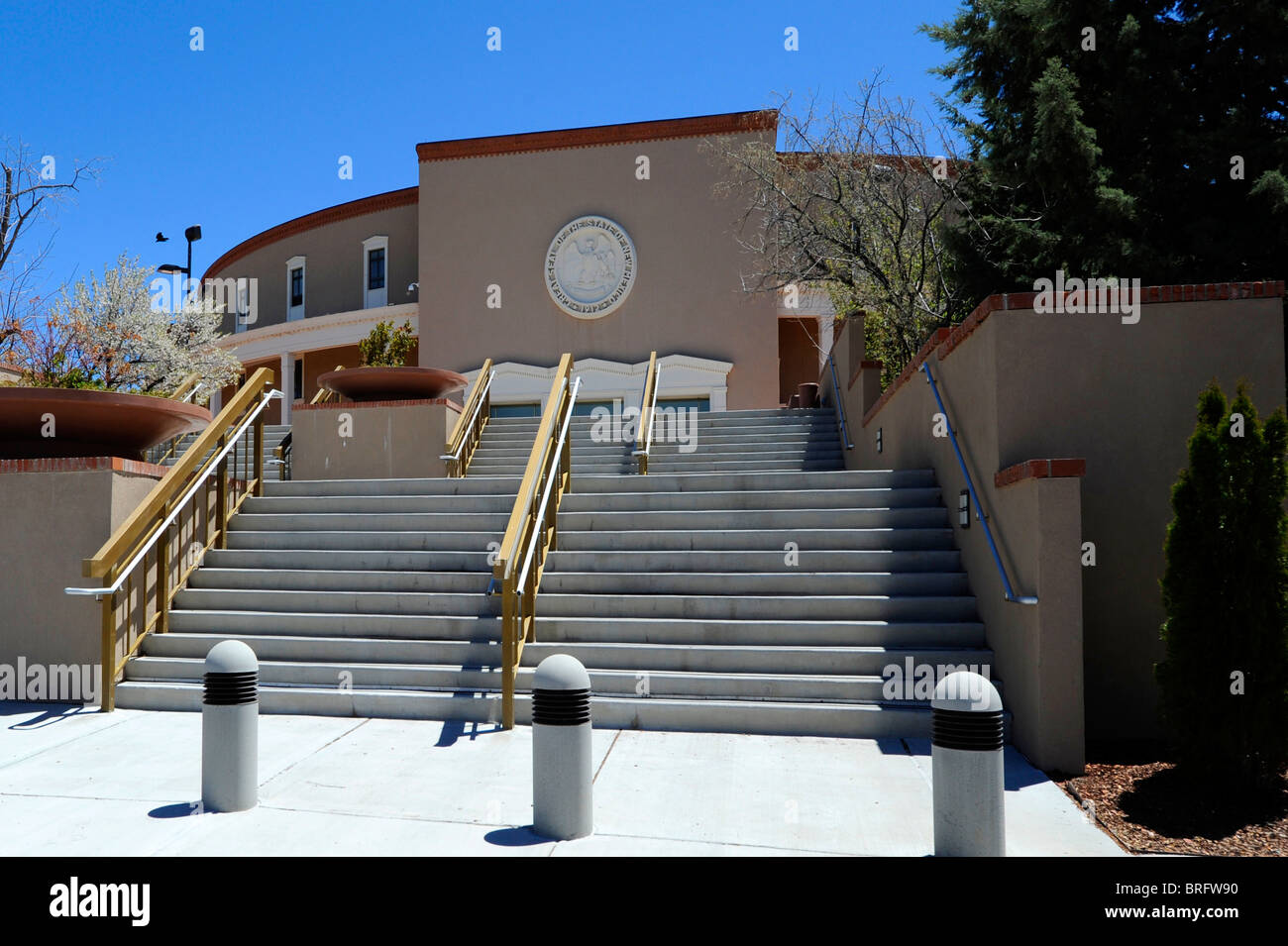 New Mexico State Capitol Building Santa Fe Foto Stock