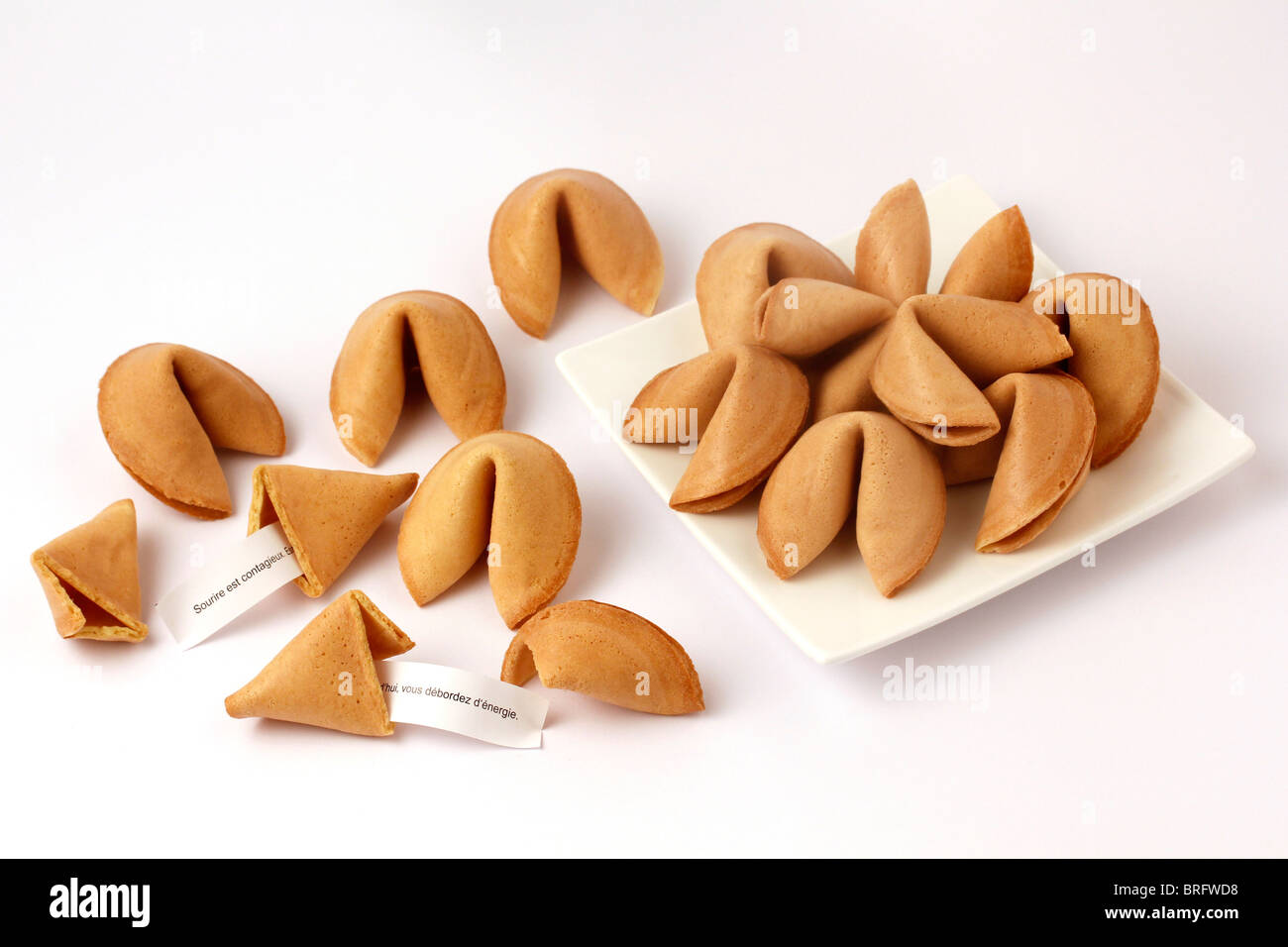 Fortune cookie. Foto Stock