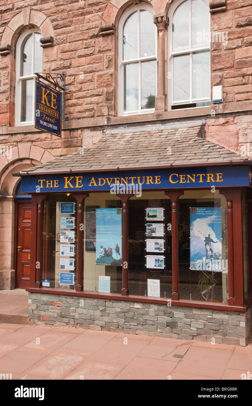 Il KE Adventure Centre a Keswick, Cumbria , in Inghilterra , Gran Bretagna , Regno Unito Foto Stock Il KE Adventure Centre a Keswick, Cumbria , in Inghilterra , Gran Bretagna , Regno Unito Foto Stock