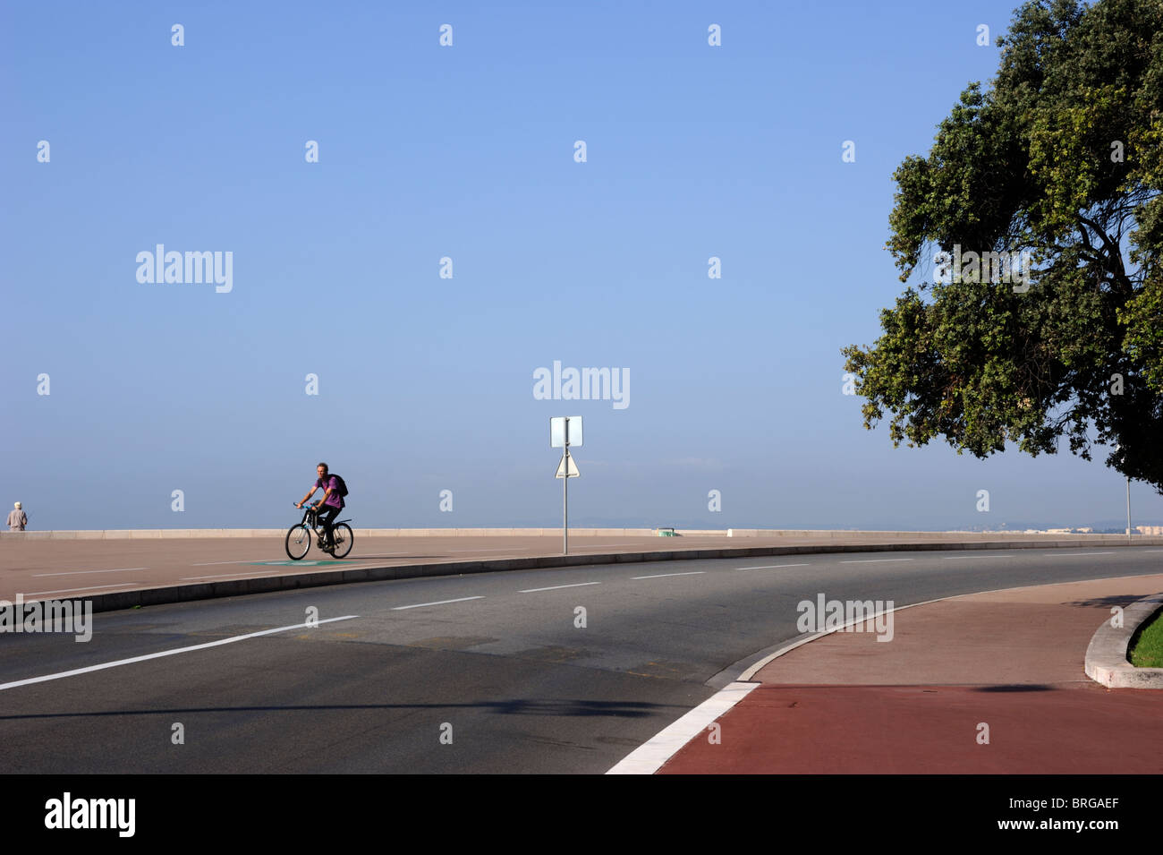 Francia, Nizza, Promenade Foto Stock