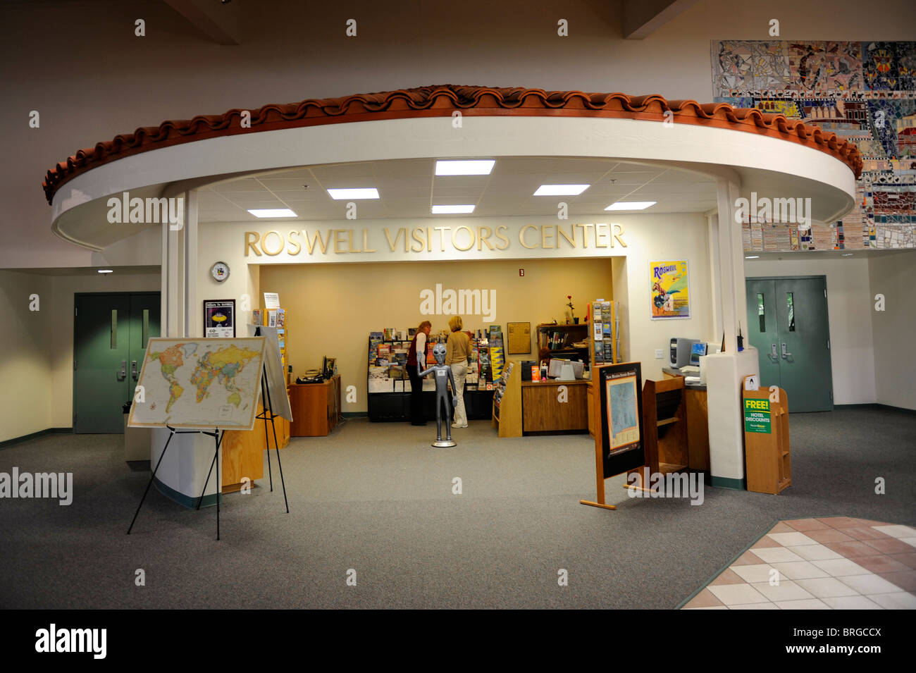 Centro visitatori Roswell New Mexico Foto Stock