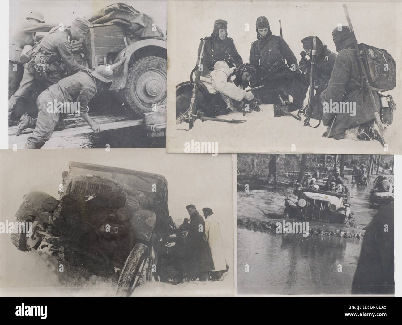 100 fotografie stampa - Russia,periodo della seconda guerra mondiale,Campagna russa interessanti foto della Wehrmacht in battaglia contro l'esercito russo. Principalmente immagini dell'estenuante progresso in Russia, che mostrano una moltitudine di veicoli. Dalla rottura di un archivio fotografico contemporaneo. Quasi tutte le fotografie sono scritte in dettaglio. Pochi duplicati. Principalmente inedito.,storico,storico,persone,anni trenta,XX secolo,Wehrmacht,forze armate,esercito,NS,nazionalsocialismo,nazismo,terzo Reich,Germania,oggetto,oggetti,fermi,clipping,cli,diritti aggiuntivi-clearences-non disponibile Foto Stock