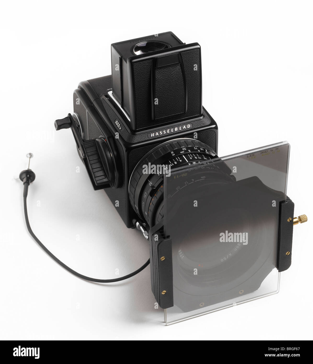Hasselblad 503CW dotato di Lee il sistema di filtro Foto Stock