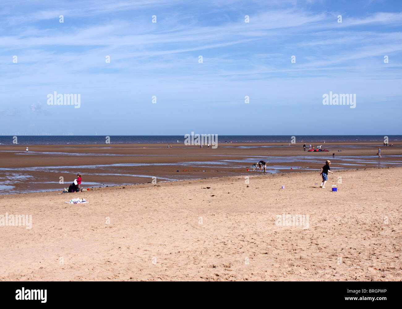 OLD HUNSTANTON BEACH. NORTH NORFOLK. Regno Unito. Foto Stock