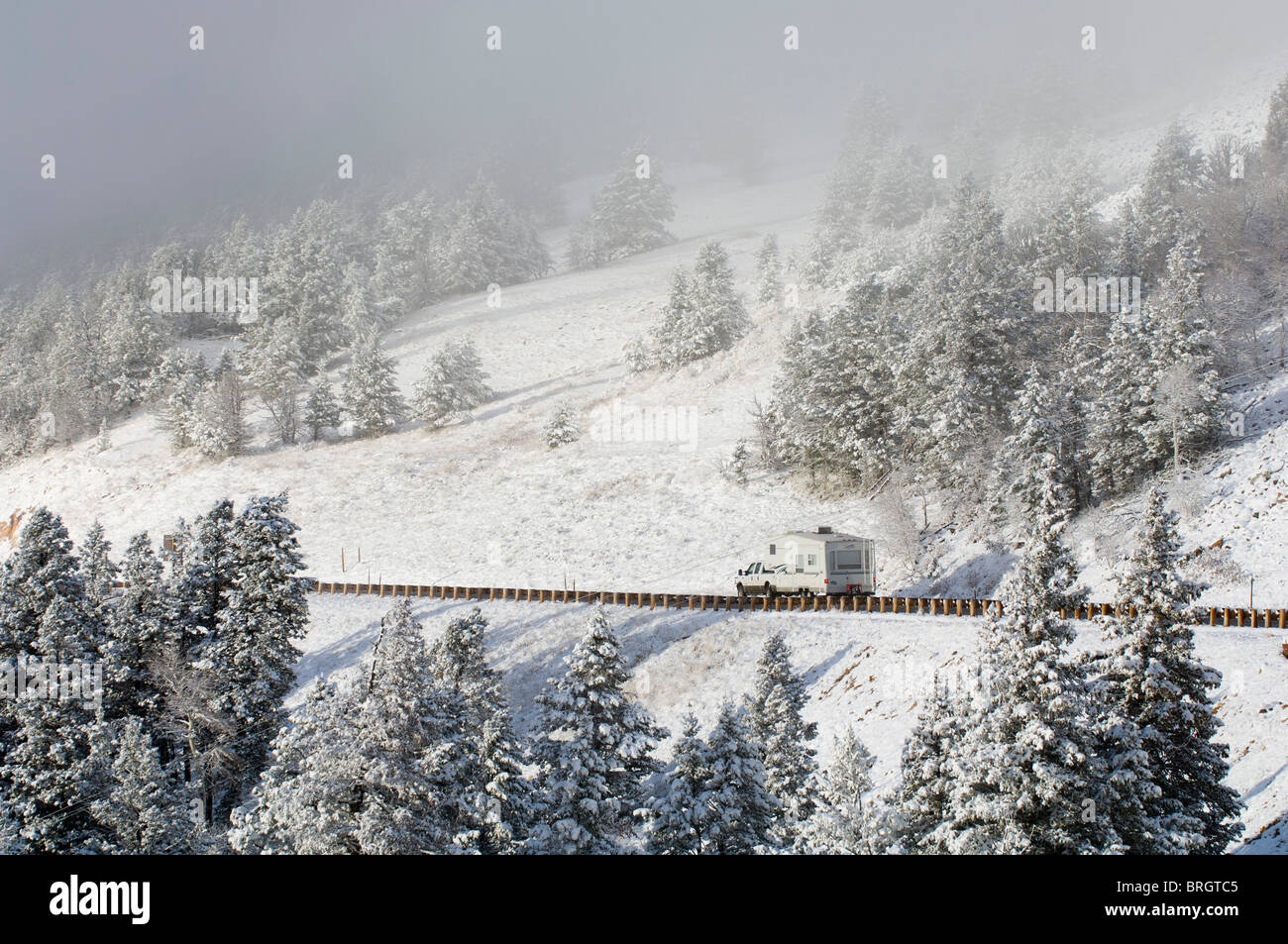 Chief Joseph Scenic Byway, Wyoming negli Stati Uniti. Foto Stock