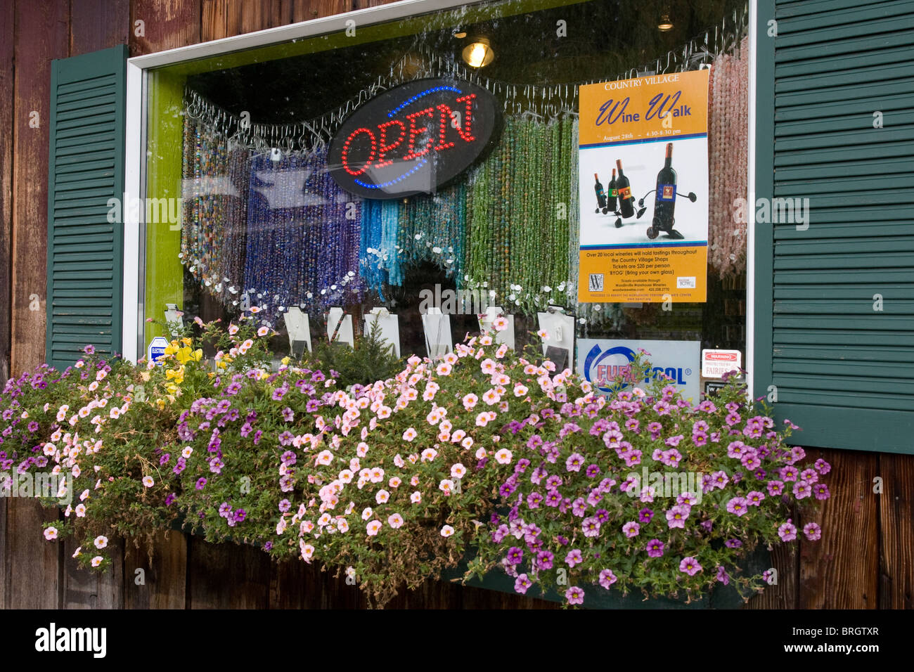 Negozio di artigianato a Bothell Country Village Bothell Washington stato USA Foto Stock