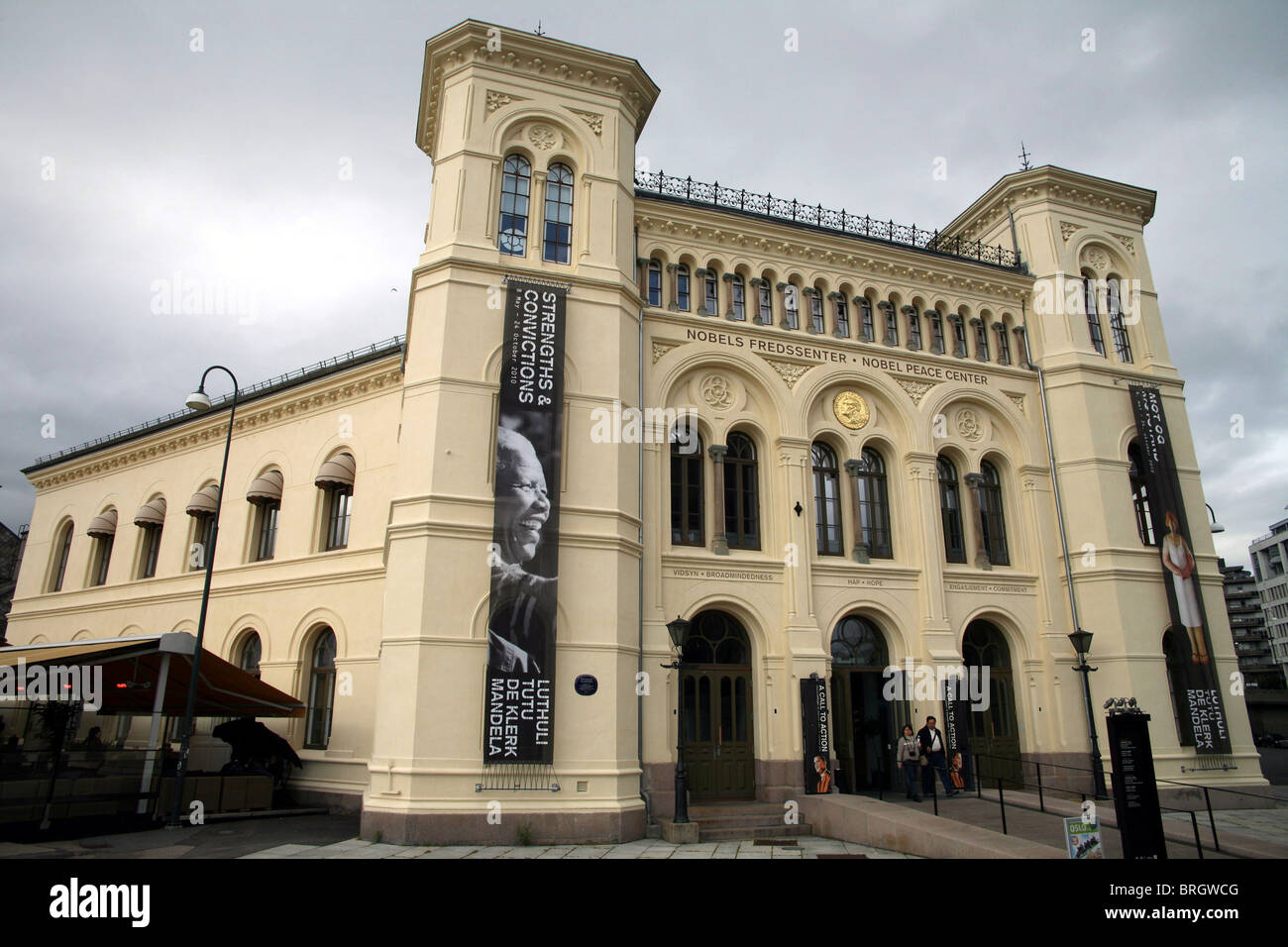 Norvegia Oslo Nobel Peace Center Foto Stock