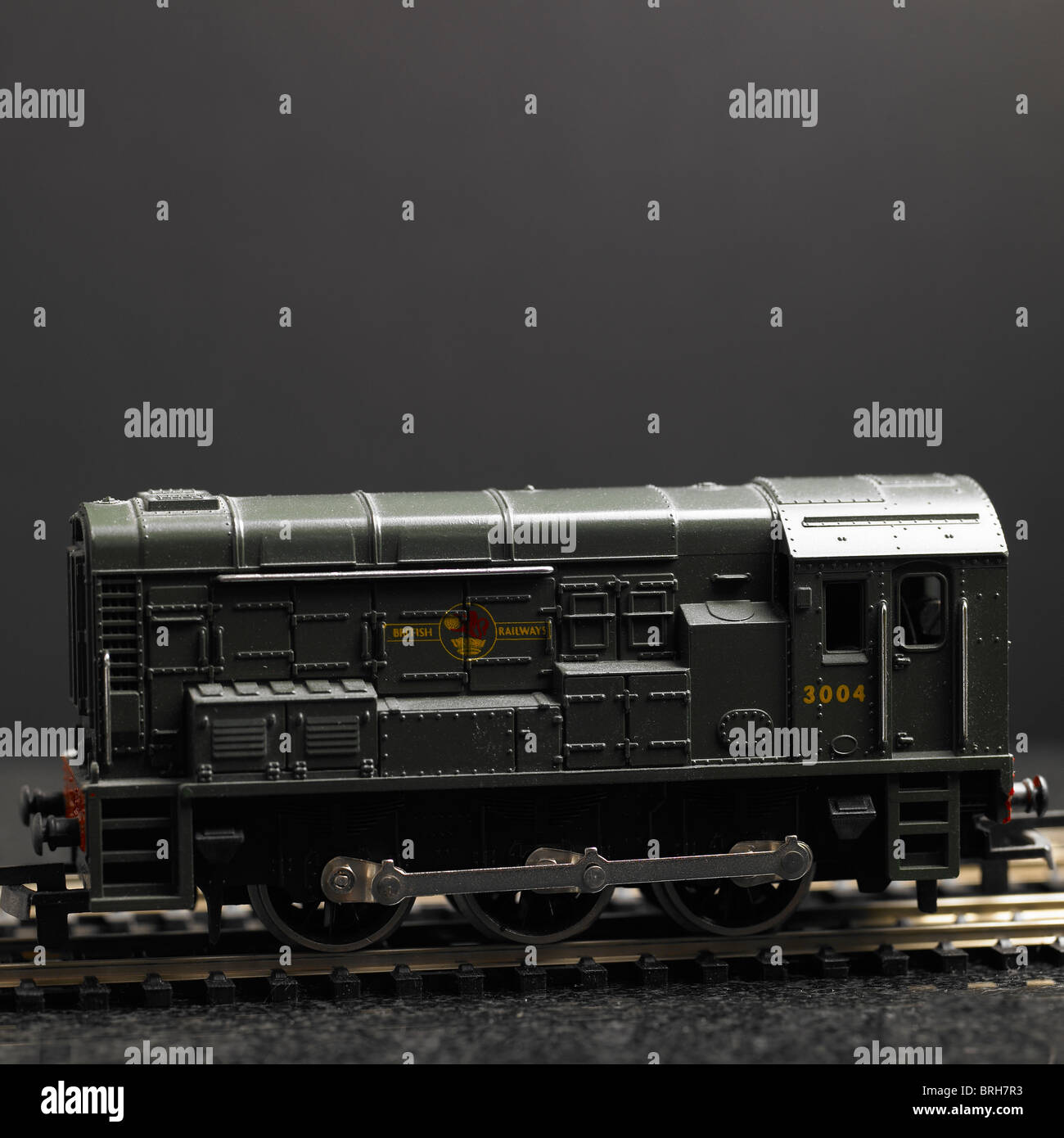 Classe 08 deviatore Diesel BR Green Foto Stock