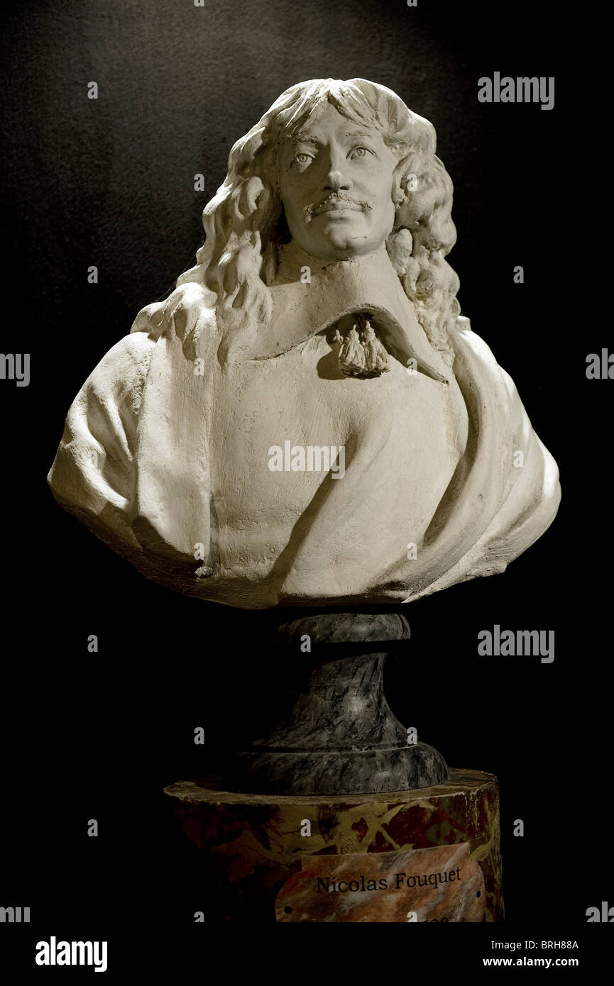 Chateau Vaux le Vicomte, maincy, Francia Foto Stock