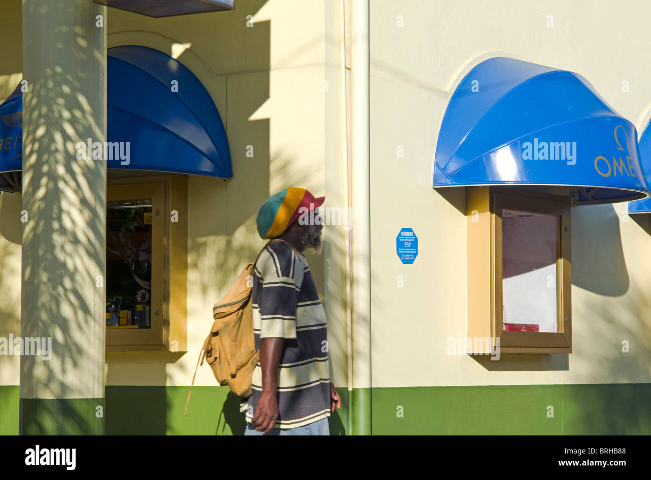 Heritage Quay, St. John's, Antigua, West Indies, dei Caraibi e America centrale Foto Stock