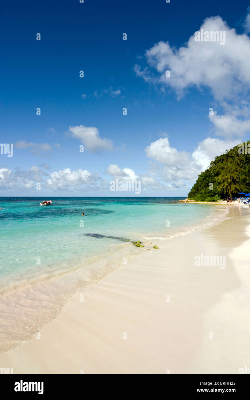 Long Bay Beach, Antigua, West Indies, dei Caraibi e America centrale Foto Stock