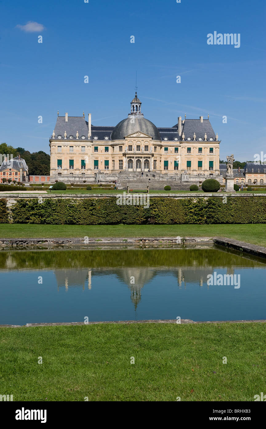 Chateau Vaux le Vicomte, maincy, Francia Foto Stock