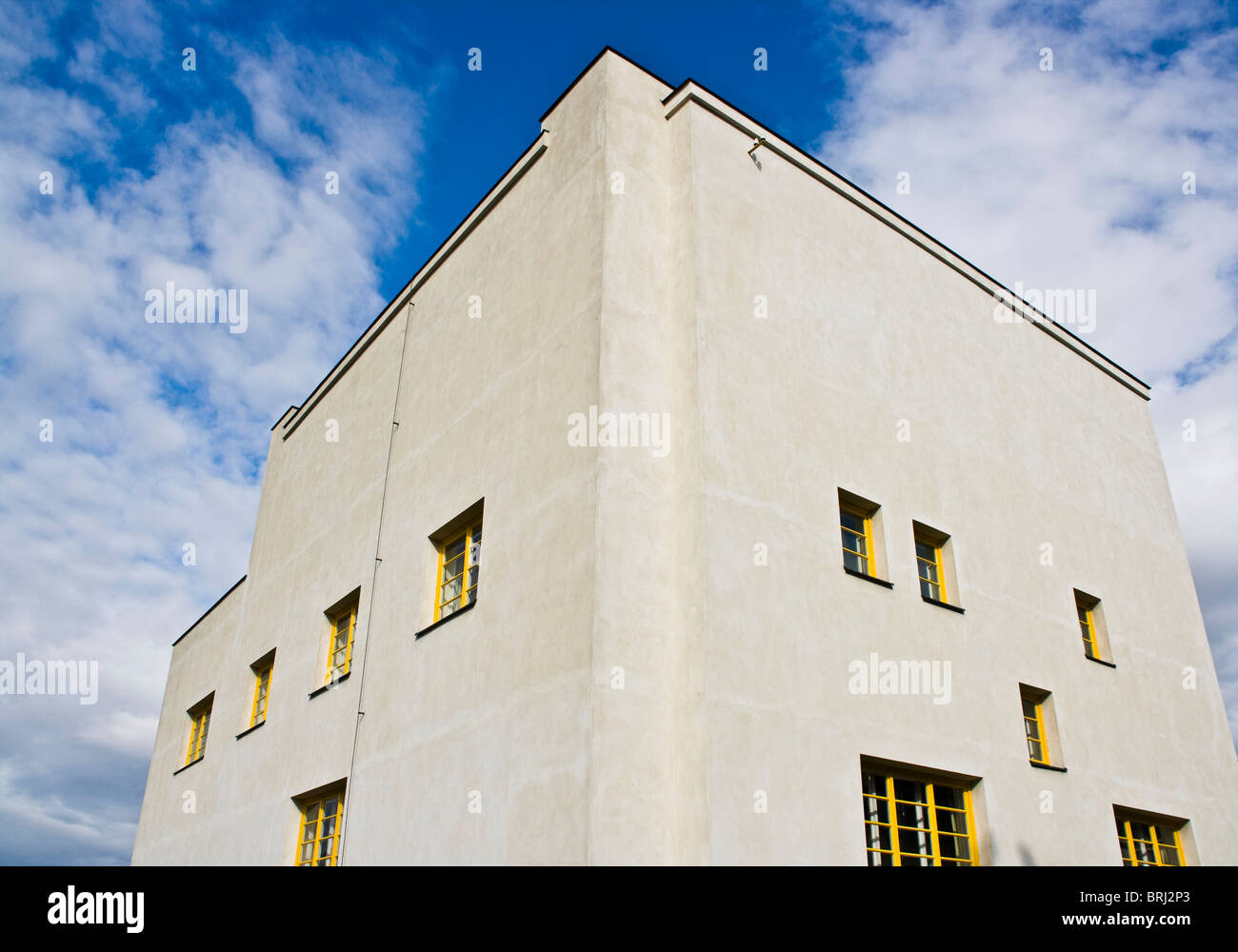 Architettura modernista di Adolf Loos la Muller House Praga Repubblica Ceca Europa Foto Stock
