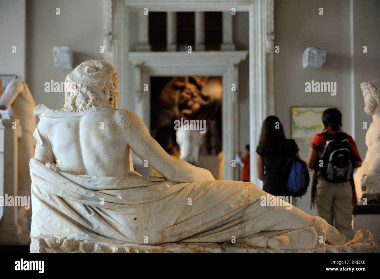 Il Aphrodisias sala del Museo Archeologico di Istanbul Foto Stock