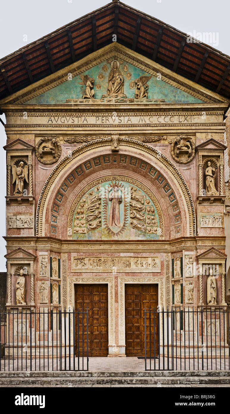 Oratorio di San Bernardino, Perugia, Umbria, Italia Foto Stock