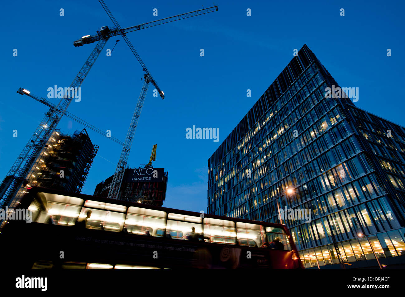 NEO Bankside sviluppo moderno, London, Regno Unito Foto Stock