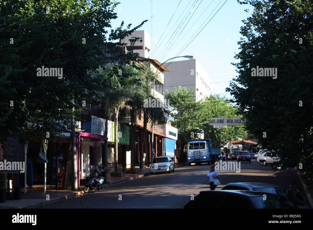 Puerto Iguazú, in Argentina Foto Stock