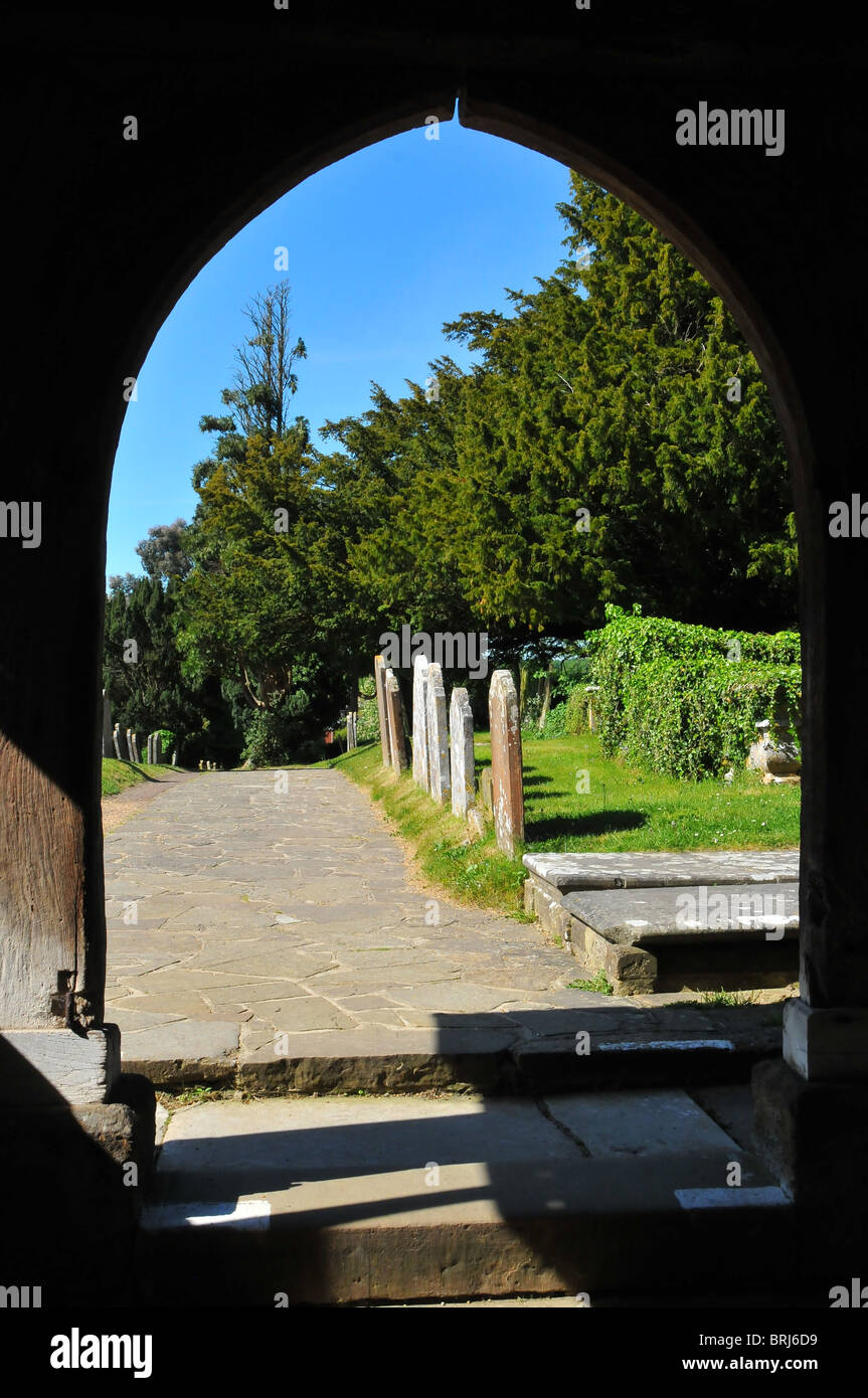 Wisborough Green sagrato, West Sussex Foto Stock