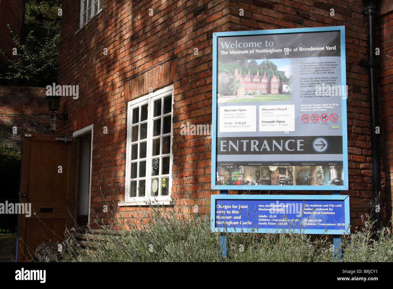 Museo della Vita di Nottingham, Tini di filtrazione cantiere, Nottingham, Inghilterra, Regno Unito Foto Stock