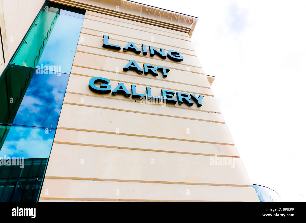 Vista di Laing Art Gallery in Newcastle City Centre, a nord-est dell' Inghilterra. Foto Stock