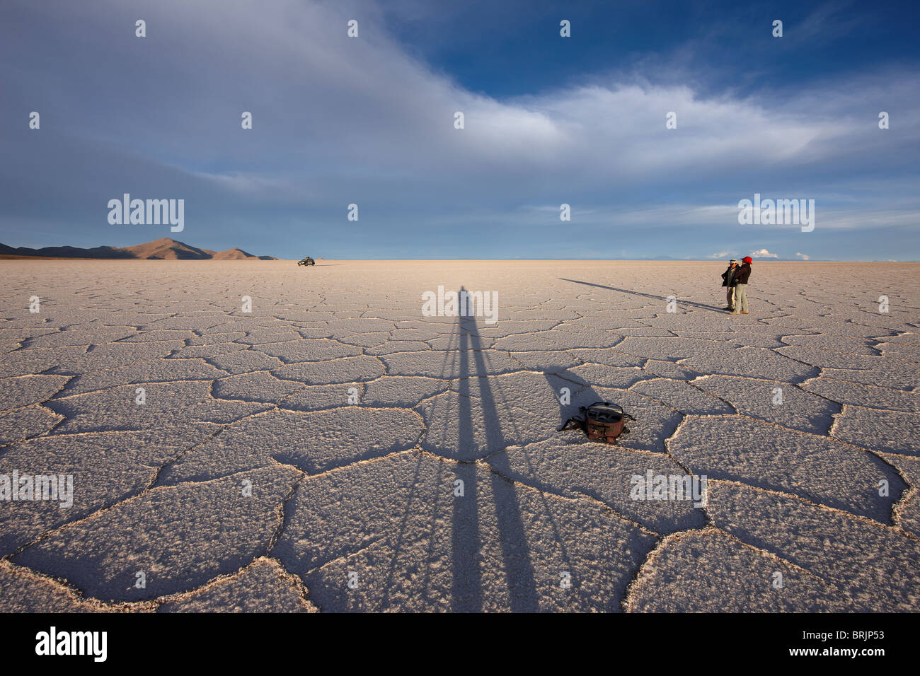 Il Salar de Uyuni, Bolivia Foto Stock