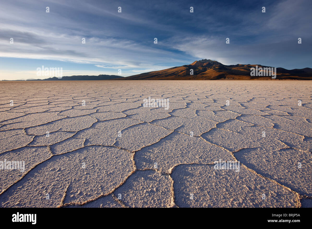 Il Salar de Uyuni, Bolivia Foto Stock