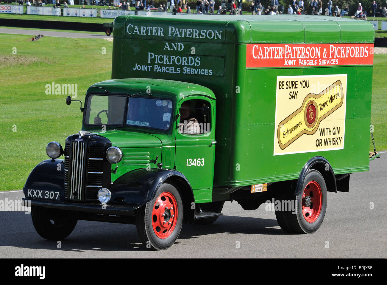 Vintage consegna Austin Van Foto Stock