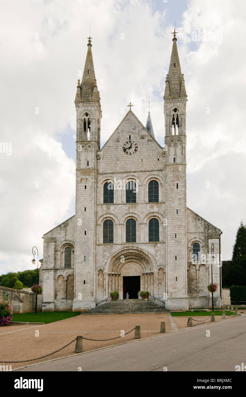 Saint Georges de Boscherville Abbey Foto Stock