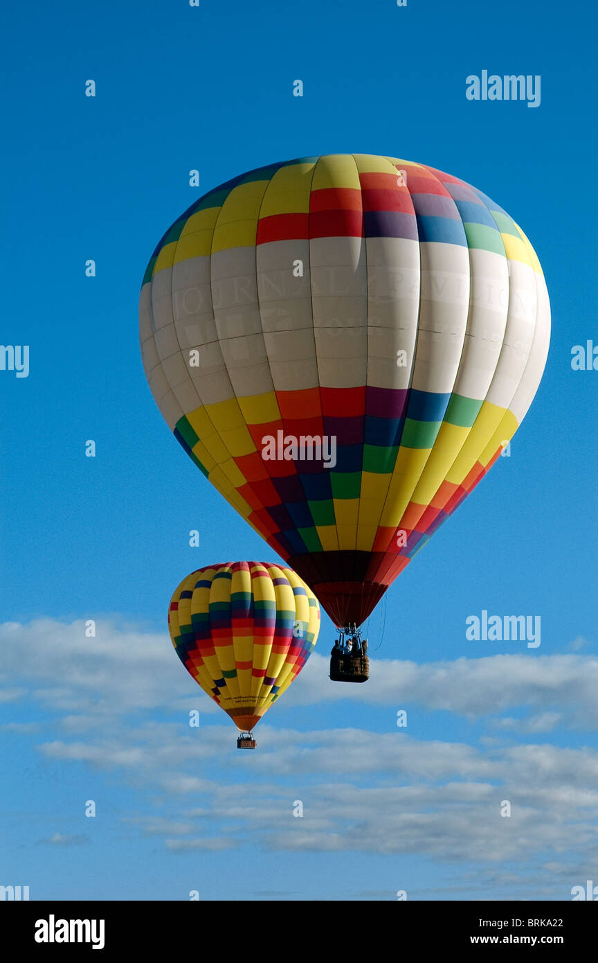 La mongolfiera di Albuquerque, NM. Foto Stock