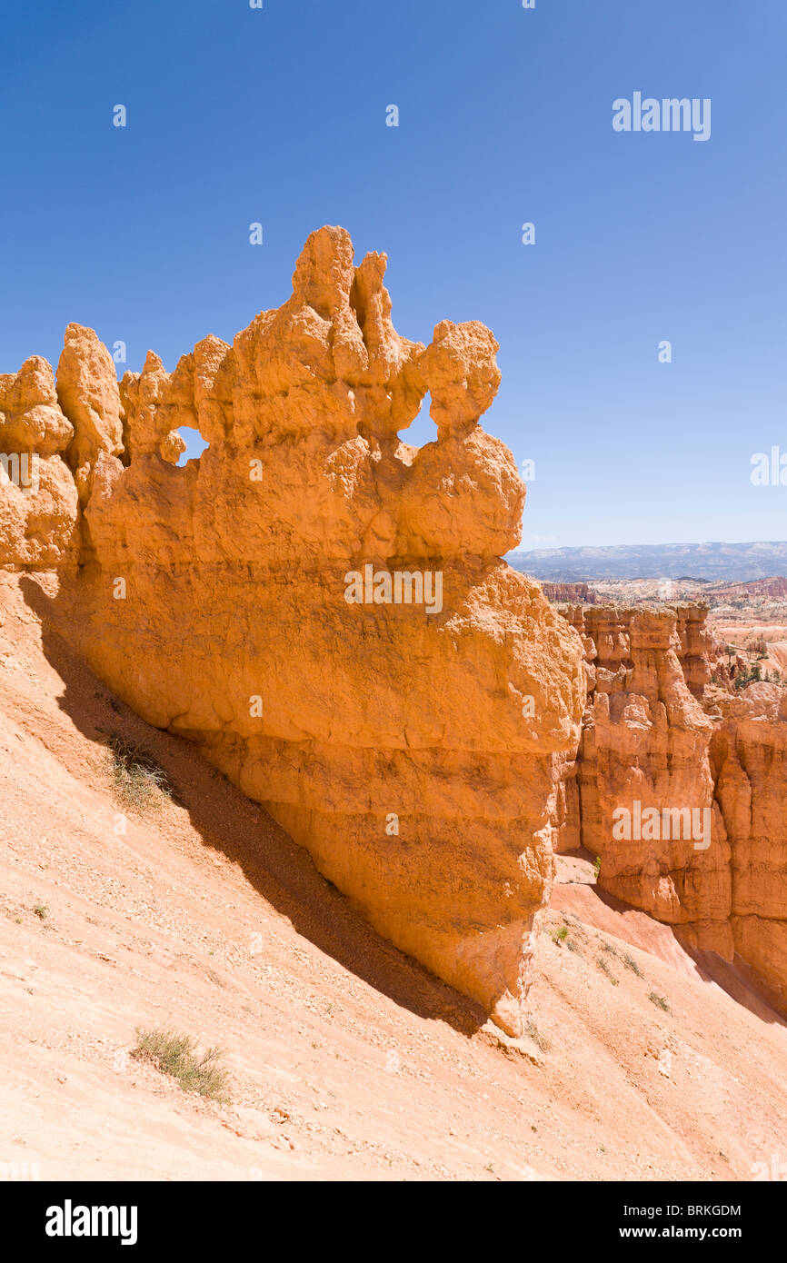 Le formazioni rocciose a Bryce Canyon, Utah Foto Stock
