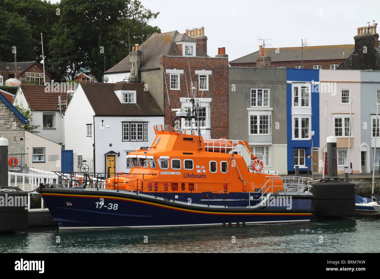 Scialuppa di salvataggio di Weymouth Dorset Foto Stock