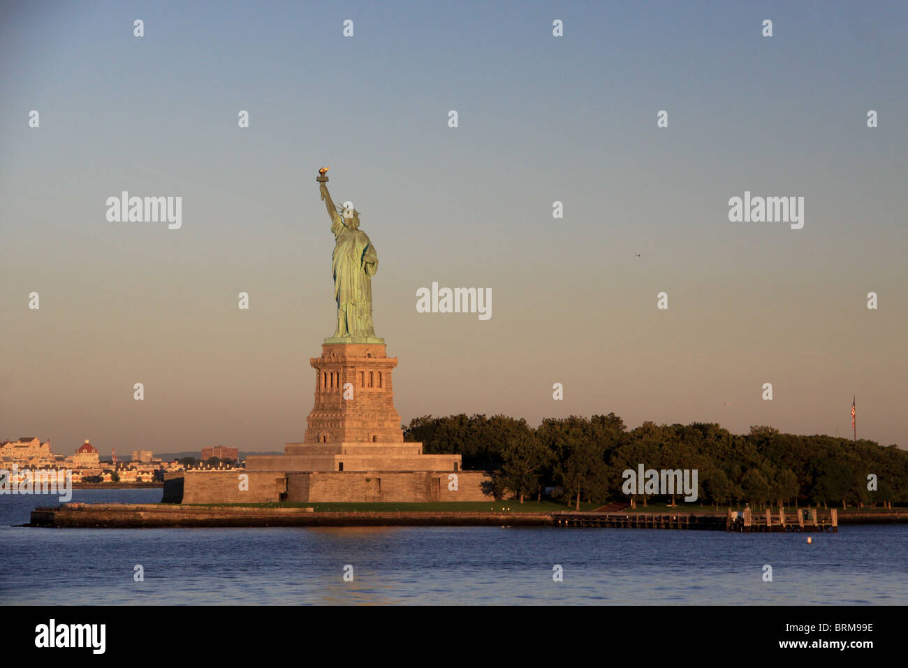 Statua della Libertà, Liberty Island, New York, Stati Uniti d'America Foto Stock