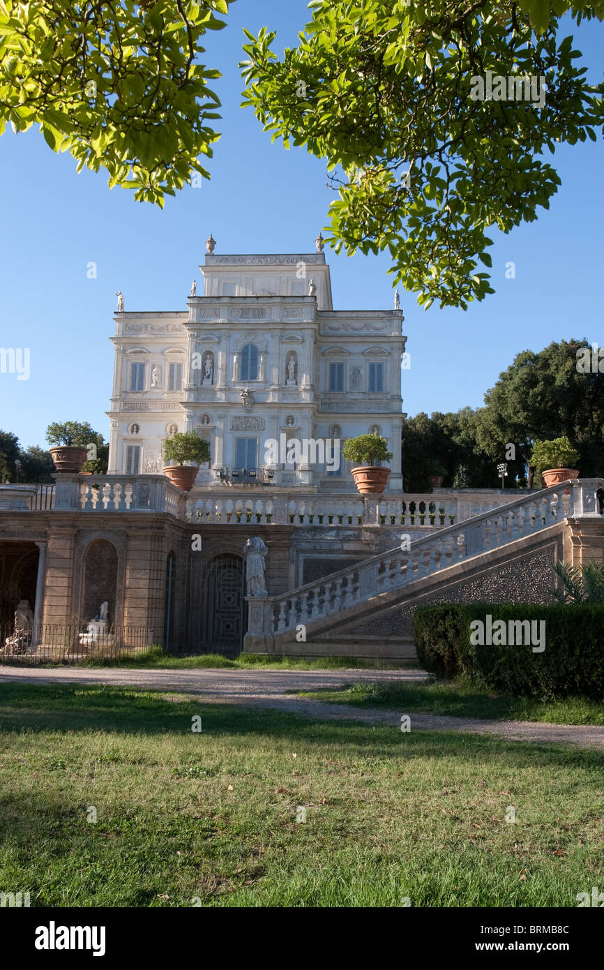 Villa Doria Pamphilj Roma Italia edificio storico palazzo Foto Stock