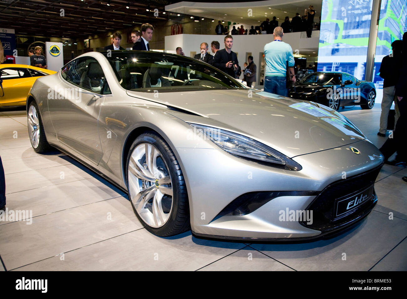 Paris Motor Show 2010 e la Lotus Elite Foto Stock