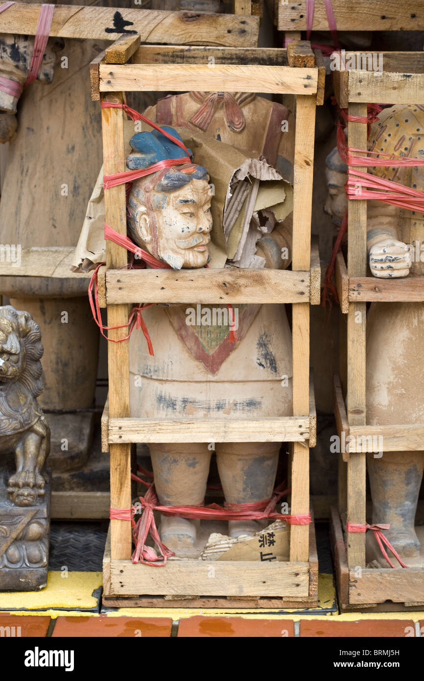 Display negozio Chinatown di Singapore Foto Stock