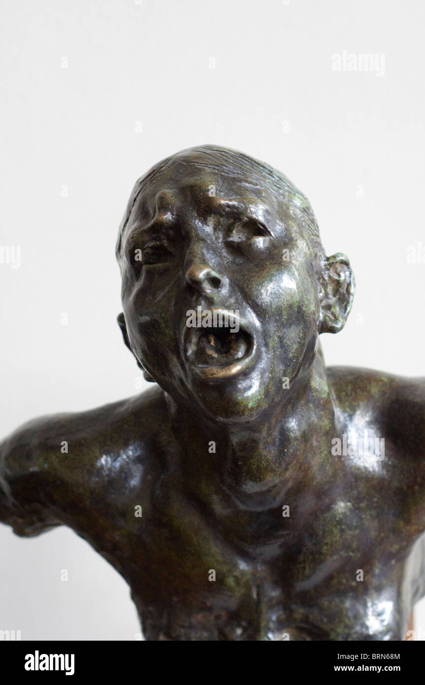 Auguste Rodin Le cri 1886 Bronzo Museo Rodin - Parigi Foto Stock