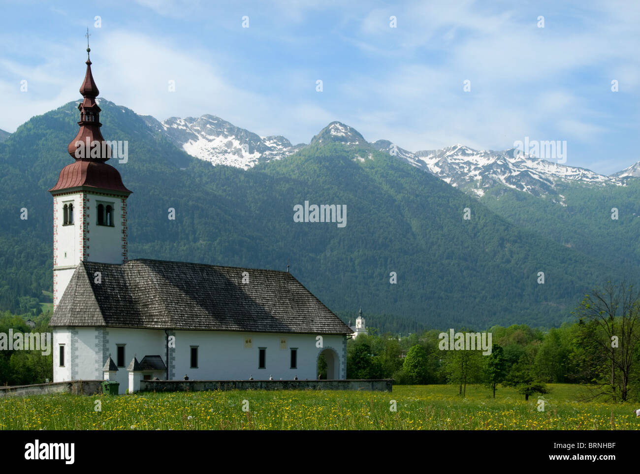 Chiesa alpina;Luogo di culto;religione; Foto Stock