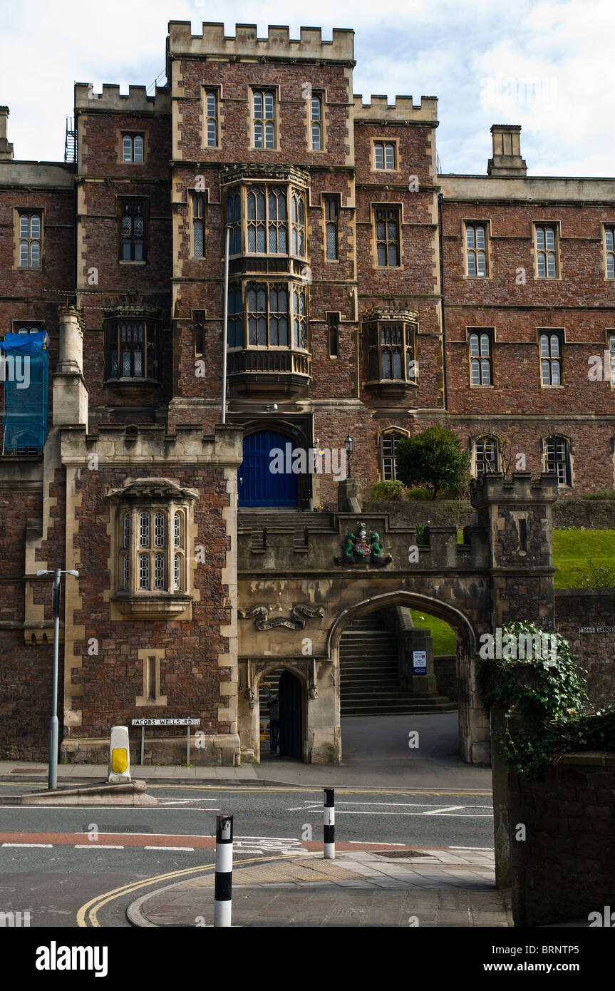 dh CLIFTON BRISTOL Queen Elizabeth Hospital Bristol scuola indipendente regno unito Foto Stock