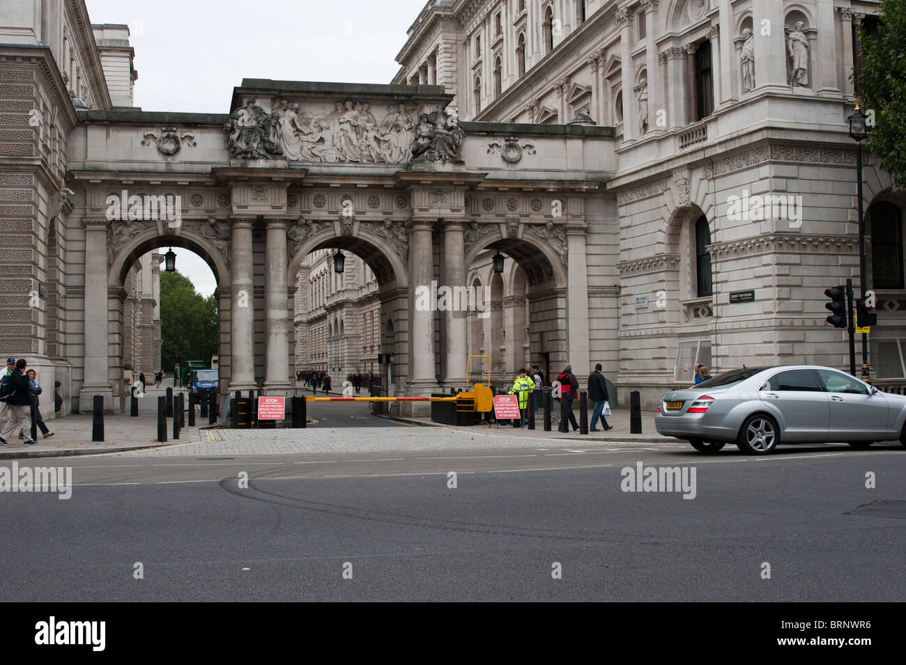 King Charles Street, London, casa del Foreign & Commonwealth Office. Foto Stock