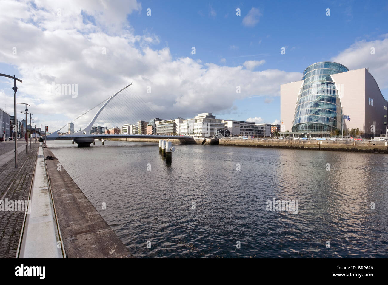 Il centro conferenze,centro,Dublino,l'Irlanda,IFSC,international,incontri,mostre,Irish Financial Sevices Center Foto Stock