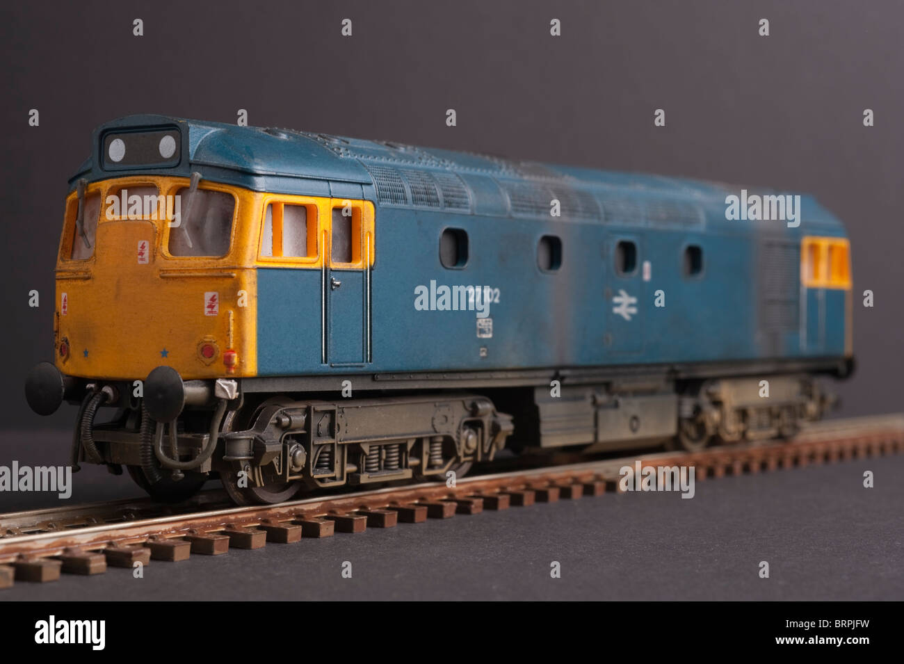 La classe 27 locomotive diesel, BR livrea blu Foto Stock