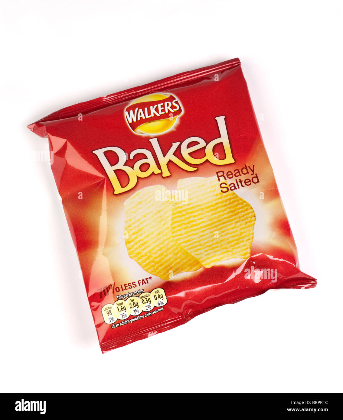 Walkers a basso contenuto di grassi / patatine fritte Foto Stock