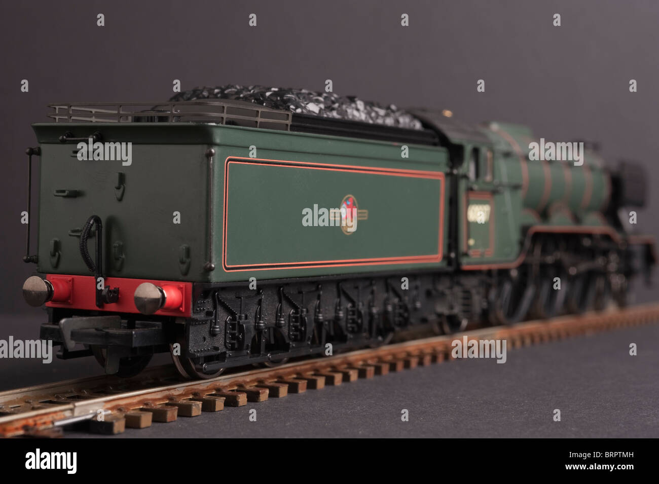 Pacific Classe A3 locomotiva, Hyperion, BR verde, ex LNER, vista posteriore Foto Stock