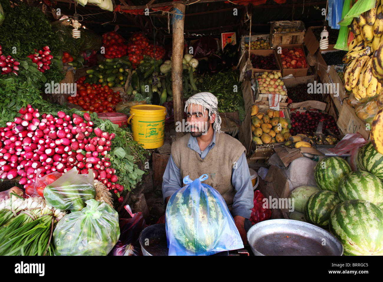 Shop in Afghanistan Foto Stock
