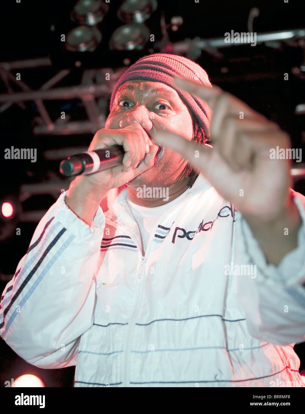 KRS-ONE Lawrence Christopher Parker (nato il 20 agosto 1965), Foto Stock