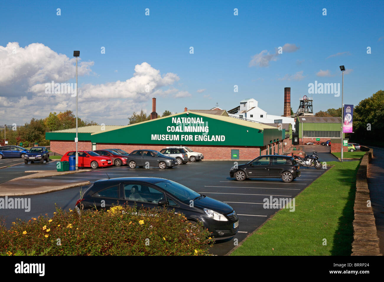 National Coal Mining Museum per Inghilterra, Caphouse Colliery, Wakefield, West Yorkshire, Inghilterra, Regno Unito. Foto Stock